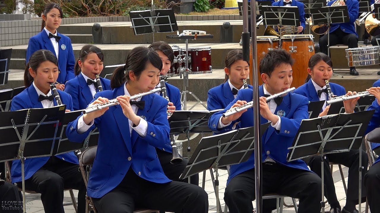 片倉高校「マーチング・アロング / 他」2018浜松吹奏楽大会