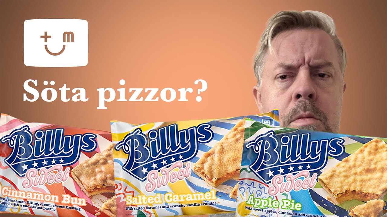 Billys-pizza som efterrätt? (Marcus smakar på saker 002)