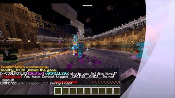 Sylar818 hacking on Foxcraft ( Factions ) he use killaura/forcefield