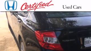 2012 Honda Civic Certified Richardson TX 75080