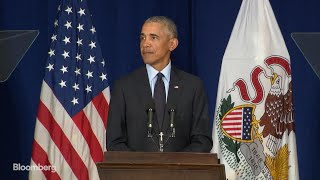 Obama Says Trump 'Capitalizing on Resentments'
