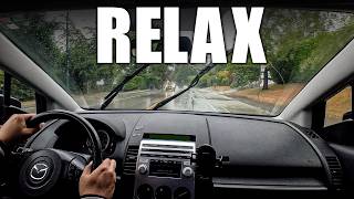 Cozy Rainy Driving • Relaxing City Drive 🌆 • Soft Lofi Beats screenshot 1