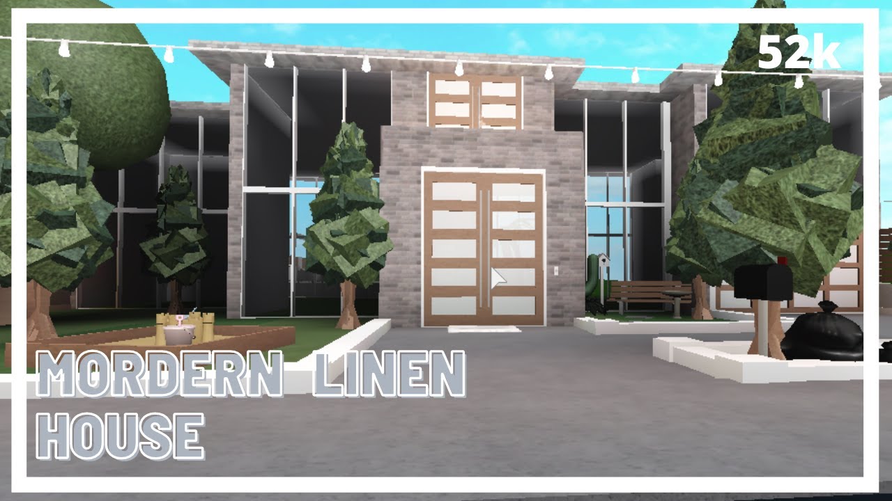 Modern Linen House Bloxburg Roblox YouTube