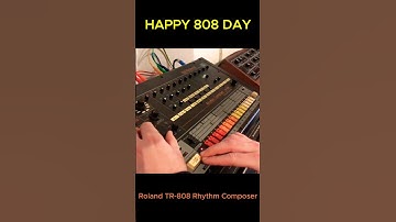 #808day #tr808 #celebration