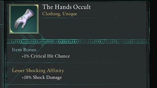 Unique The Hands Occult Location Guide (Critical Hit + Shock Damage) - Avowed