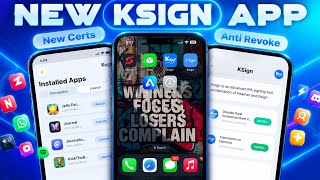 How to Install KSign on iOS Without PC | IPA Sideloading & No-Revoke | Direct Install