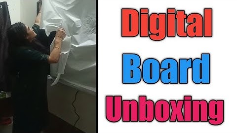 Digital Board unboxing / Maxhub Android 11 panel / Maxhub digital board