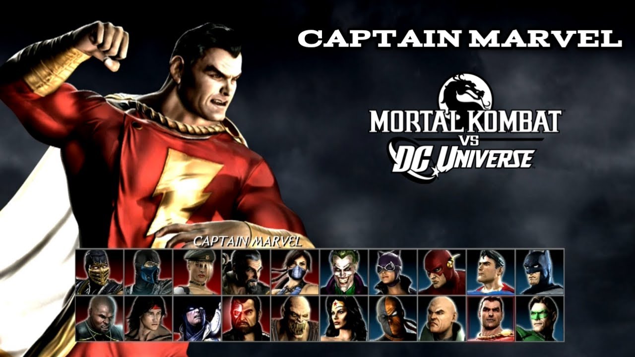 Mortal Kombat vs. DC Universe Captain Marvel Arcade