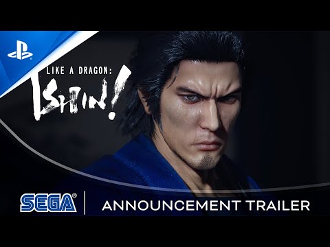 Like a Dragon: Ishin! - State of Play Sep 2022 Announcement Trailer | PS5 & PS4 Games