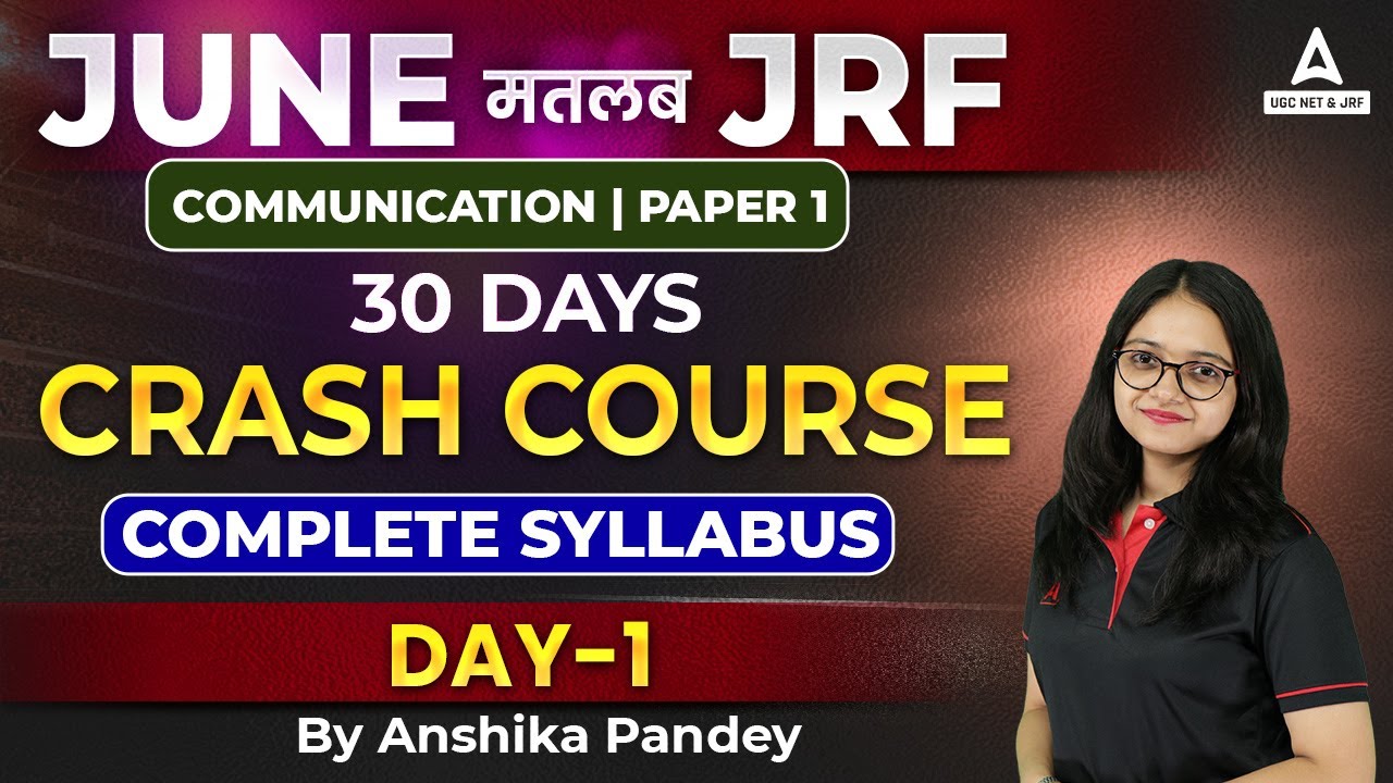 UGC Net Paper 1 UGC Net Communication Paper 1 Classes I Crash