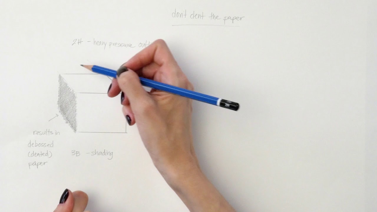 Grip And Pressure On Your Pencil Less Is More Youtube