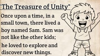 🗣️"The Treasure Of Unity" An interesting English story to learn English🌟💫