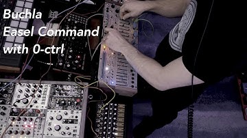 Buchla 208c Easel Command with Make Noise 0-ctrl 1 sequence live synthesizer improvisation