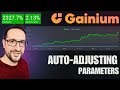 2 a day gainium strategy using auto adjusting parameters