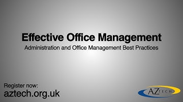 Effective Office Management