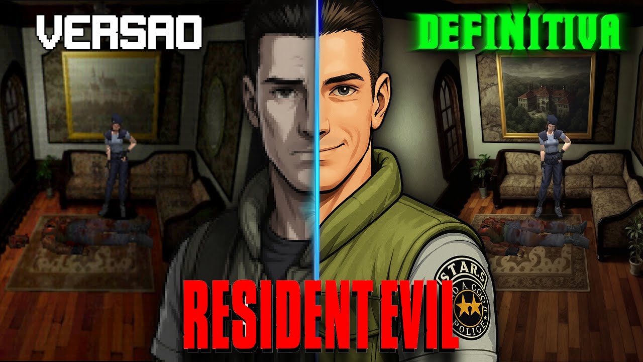 A MELHOR FORMA de jogar Resident Evil 1 em 2025