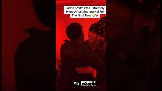Jaden Smith was happy to meet Kai Cenat for the first time #viral #fypシ #kaicenat #shortvideos