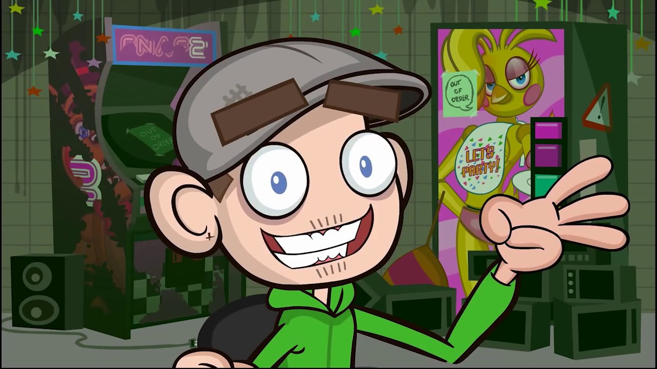 Jacksepticeye FNAF 3 animated YouTube