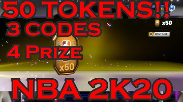 NBA 2K20 New 4 Locker Codes (June 2020) - 50 TOKENS,GALAXY OPAL !!!