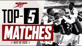 Top 5 Arsenal matches of 2020 | Emirates FA Cup, Man City, Man Utd, Chelsea screenshot 5