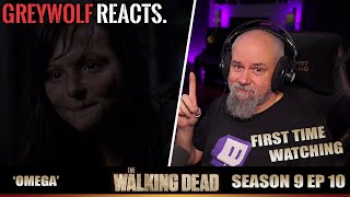 THE WALKING DEAD- Episode 9x10 'Omega' | REACTION/COMMENTARY - FIRST WATCH