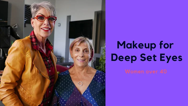 Makeup for deep set eyes over 40