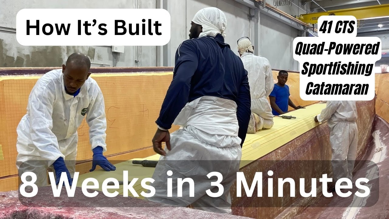 Build boats 41 cts | SeaHunter 41 CTS | 41 CTS | fsftv seahunter 41 cts build | build a boat system