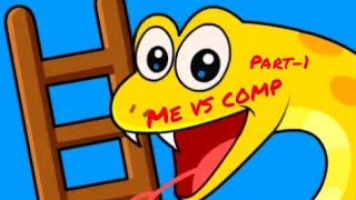Snakes ladders game, part-1,vs comp screenshot 5