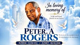 Details In Loving Memory of Peter A Rogers Update