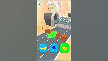 🔥 Shape - Shifting & Transform The Character 👀 Level - 4174 #shapeshifting #gameplay #shorts #viral