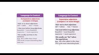 Comparative and Superlative Adjectives | English | 3rd Secondary Stage | إنجليزي | تالتة ثانوي