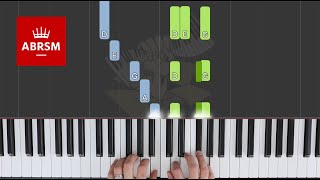 O Waly Waly / ABRSM Piano Grade 2 2021 &amp; 2022, B:3 / Synthesia Piano tutorial