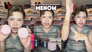Review Nhanh Full Đồ Makeup Menow Nghĩa I Lít Son