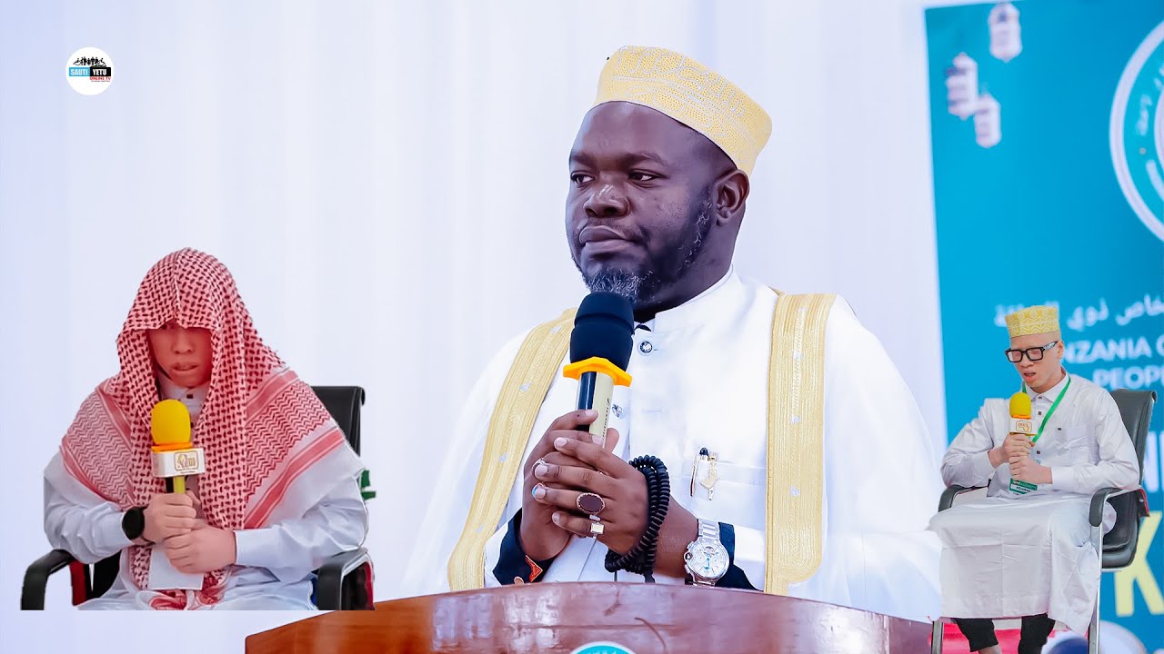 🔴 SHEIKH MUSTAFA  MASHINDANO YA QURAN KWA WENYE ULEMAVU NI  MAZINGATIO  MAKUBWA KWA WASIO NA ULEMAVU