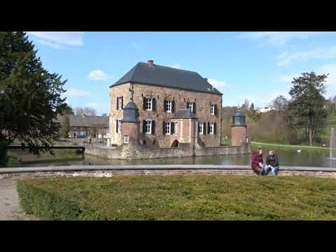 Kasteel Erenstein in de Anstelvallei te Kerkrade.