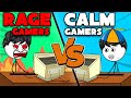 RAGE 🔥 Gamers VS Calm 😊 Gamers