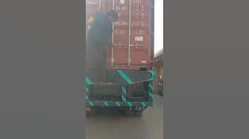 Container seal broken, #control #seal #broken #viralshort #youtubeshorts #vehicle