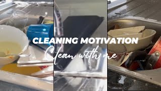 IMMERSIVE KITCHEN CLEANING | HAND DISH WASHING #speedcleaning #asmr #satisfying #scrub #viral #fyp