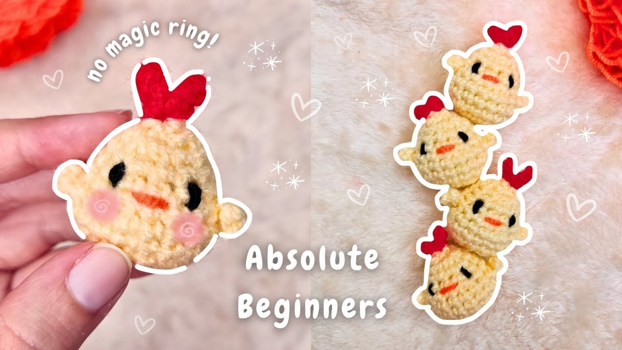 Вязание крючком за 15 МИНУТ. Цыпочка для абсолютных новичков! ✨ Быстрый и простой урок по вязанию...