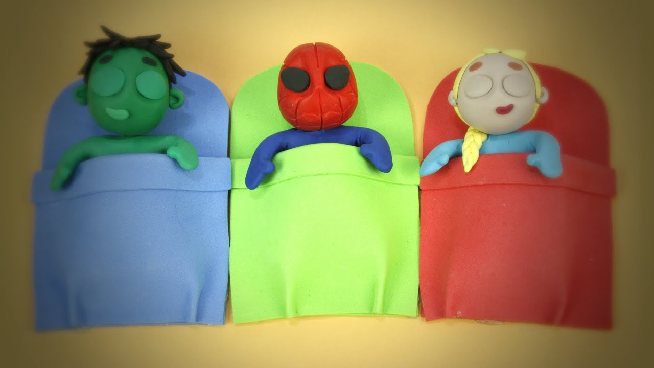 funny pranks videos Superhero camping night 💕Superhero Play Doh Stop motion cartoons for kids