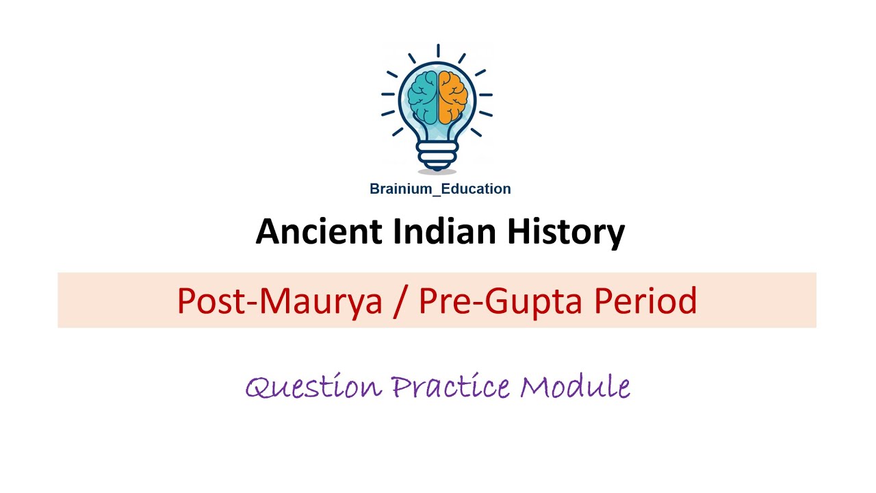 Post-Maurya / Pre-Gupta Period