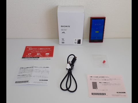SONY：NW-A105 R 「ソニー ウォークマン 16GB Aシリーズ