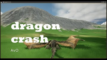Dragon Riding and Crashing - Unreal Engine 4.26 - for AvO Alpha v Omega
