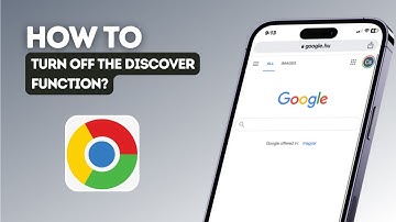 How to turn off the discover function in Google Chrome?