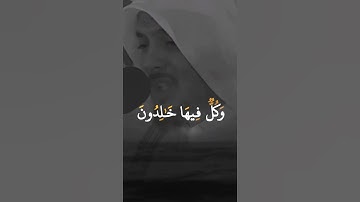 إنكم وما تعبدون من دون الله حصب جهنم أنتم لها واردون//القارئ هيثم الدخين