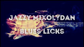 Jazzy Mixolydian Blues Licks // Wednesday Warm-up ?