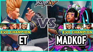 KOF XV 🔥 ET (Geese/Benimaru/Sylvie) vs Madkof (Geese/Sylvie/Heidern)