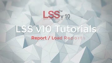 Report Load Reports Command - LSS Tutorial
