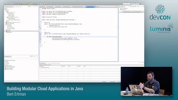 Building Modular Cloud Applications in Java - Bert Ertman [Luminis DevCon 2015]