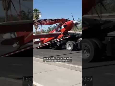 Otra avioneta aterriza en las calles de Arizona